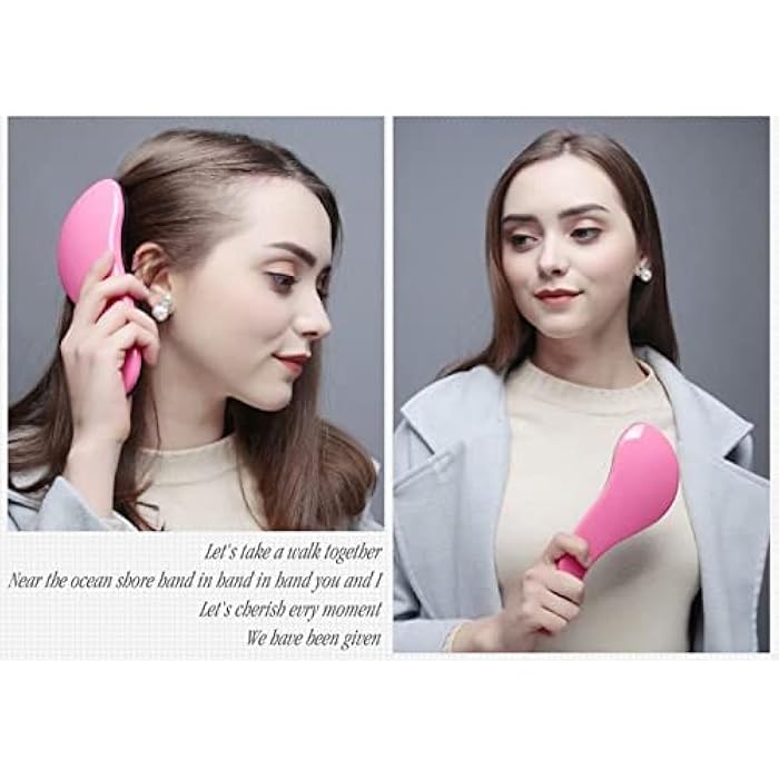 Magic Anti-static Hair Comb Fashion TT Plastic Hair Brushes Detangling Handle Tangle Shower Hair Comb Styling Tamer Toolamazon09884322 - Image 4